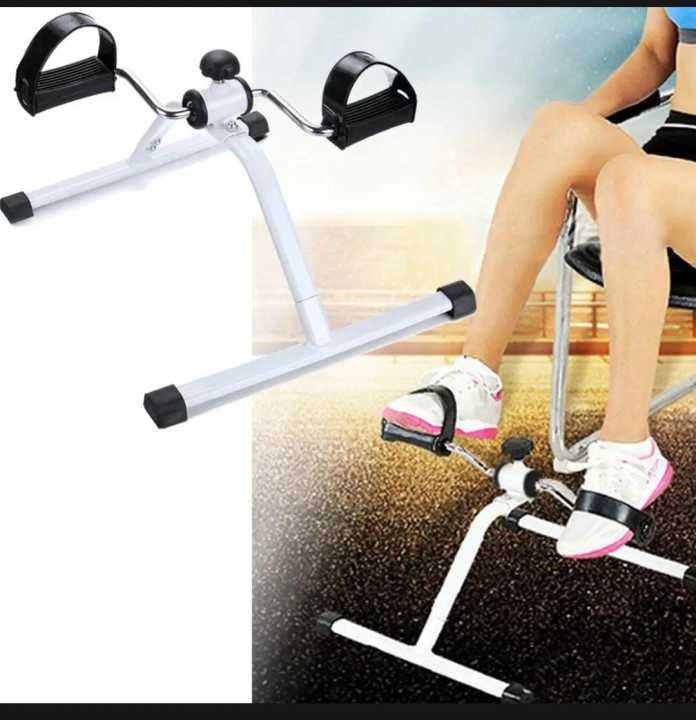 Exerciser Leg Arm Workout Machine Under Desk Bike Foldable Mini Bike Foot Pedal Cycle