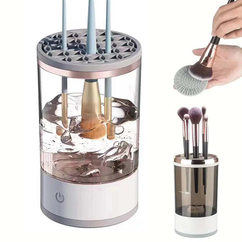 Automatic Makeup Brush Cleaner & Dryer - Professional Cosmetic Tool Washer