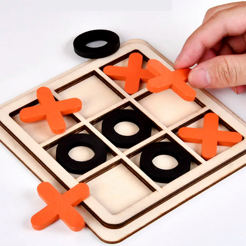 Wooden Tic Tac Toe