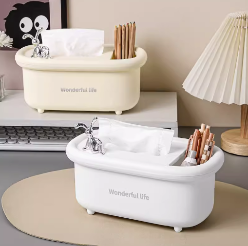 Multifunctional Tissue Box Cover