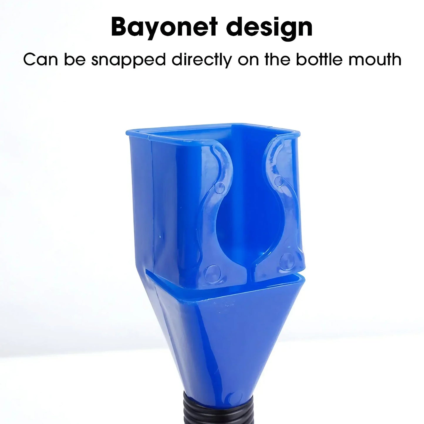 Flexible Spill-Free Funnel - For Automotive Oil & Household Liquids