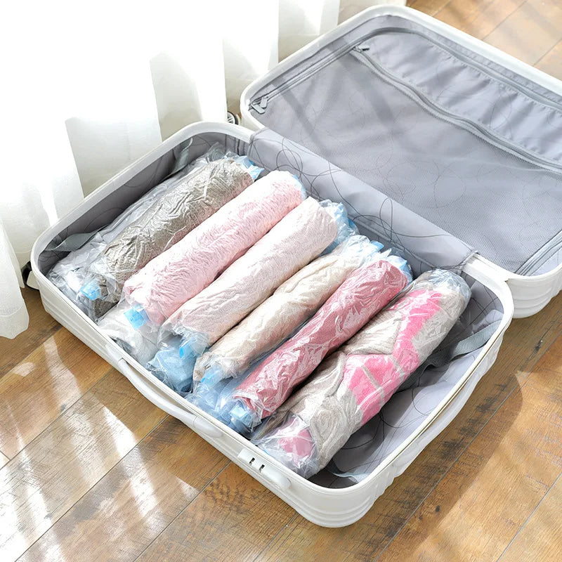 5pcs Bag Vacuum Storage Bags With Pump