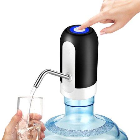 Electric Rechargeable Water Pump Dispenser - Black