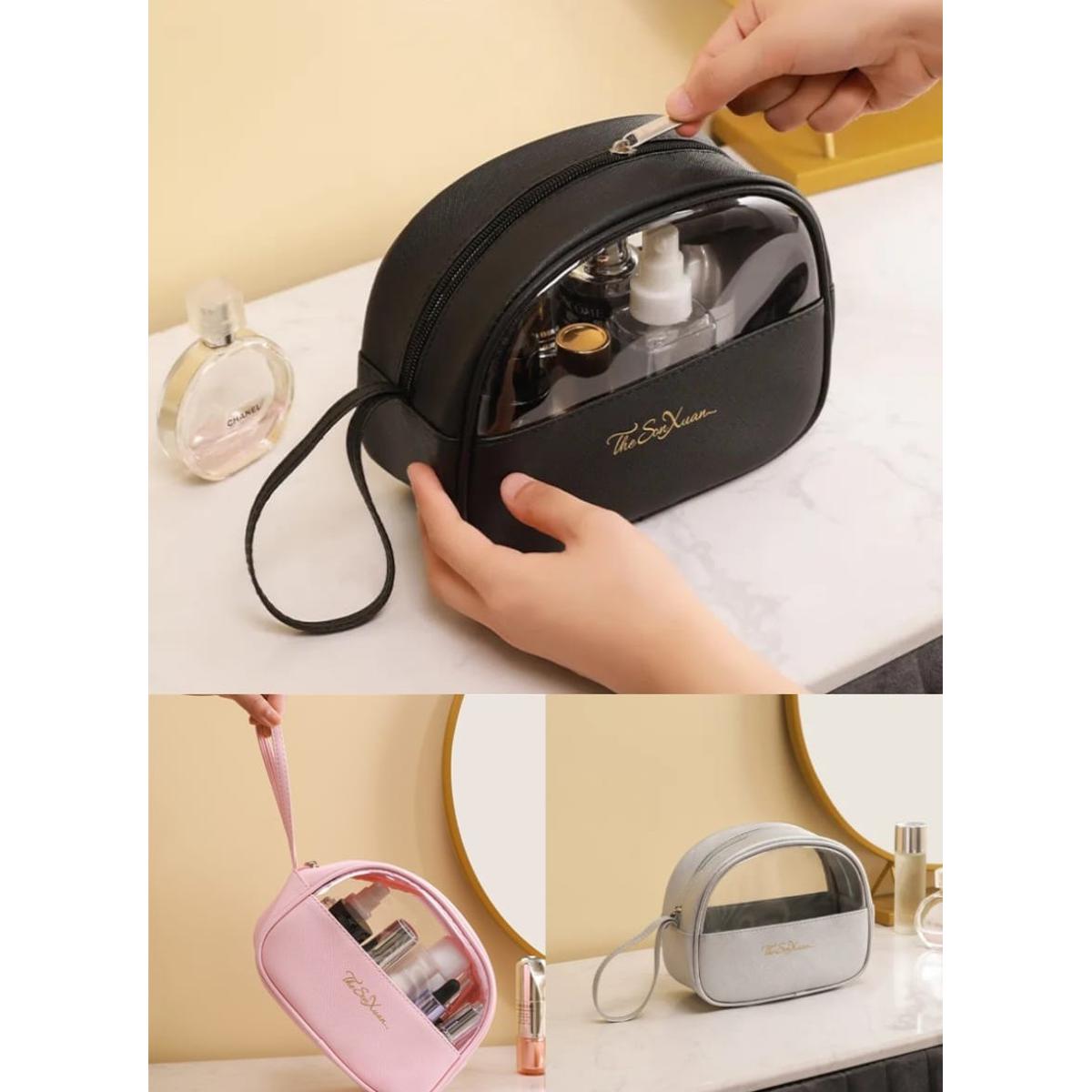 Portable Women Cosmetic Bag Multipurpose Waterproof Cosmetic Toiletry Makeup Beauty Travel Organizer Pouch Bag