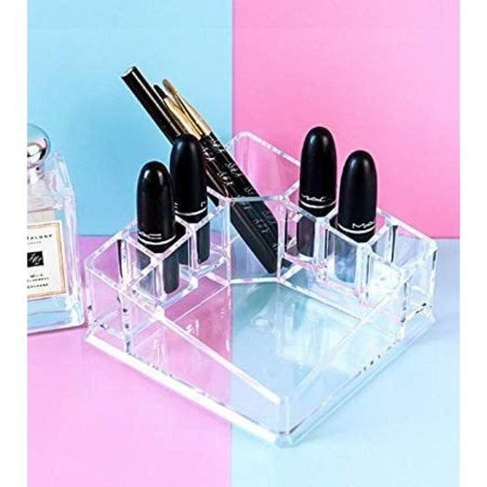Acrylic Cosmetic Storage Organizer Display Holder Jewelry Storage Organizer Clear Acrylic Makeup Organizer Makeup Lipstick Nail Polish Storage Holder Display Stand