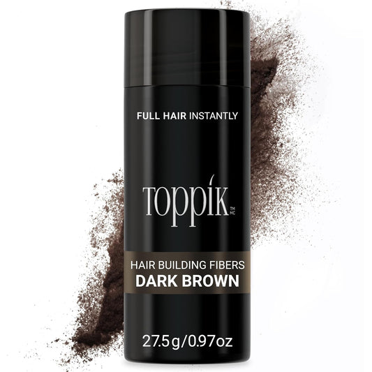 Toppik Hair Fiber -27.5 GRAM - Dark Brown
