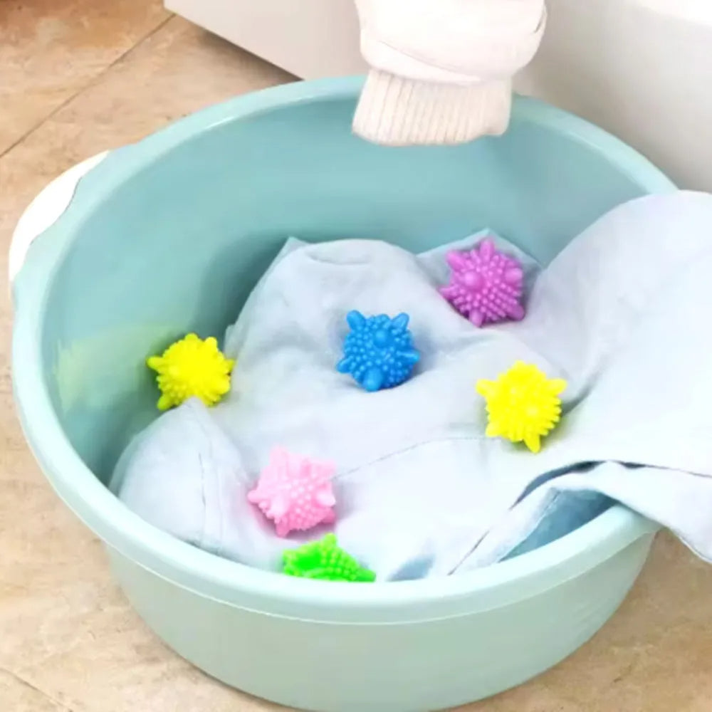 Laundry Balls for Washing Machine – Hair Removal, Anti-Static, Anti-Knot, Strong Decontamination, Pet Hair Catcher (10 pcs)