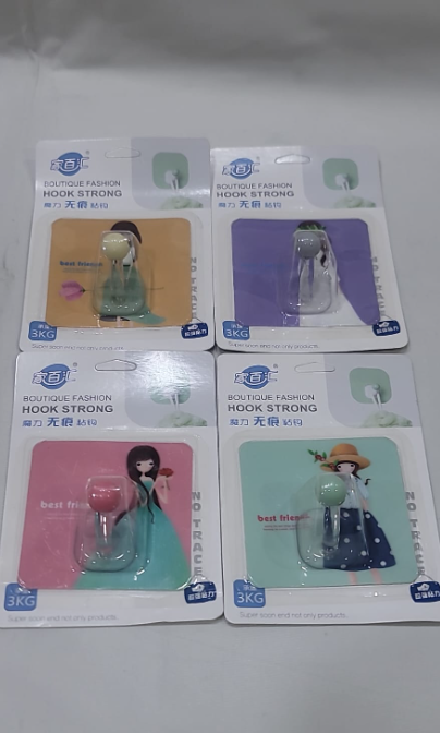 Heavy-Duty Sticky Hooks