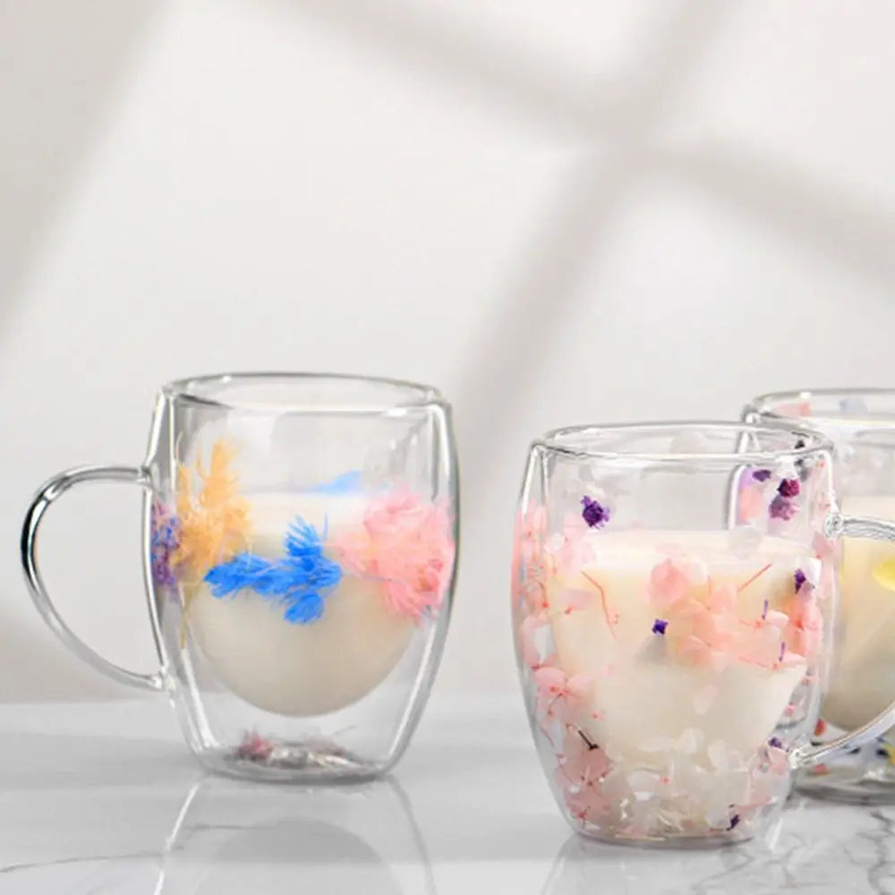 Double-Wall Glass Mug