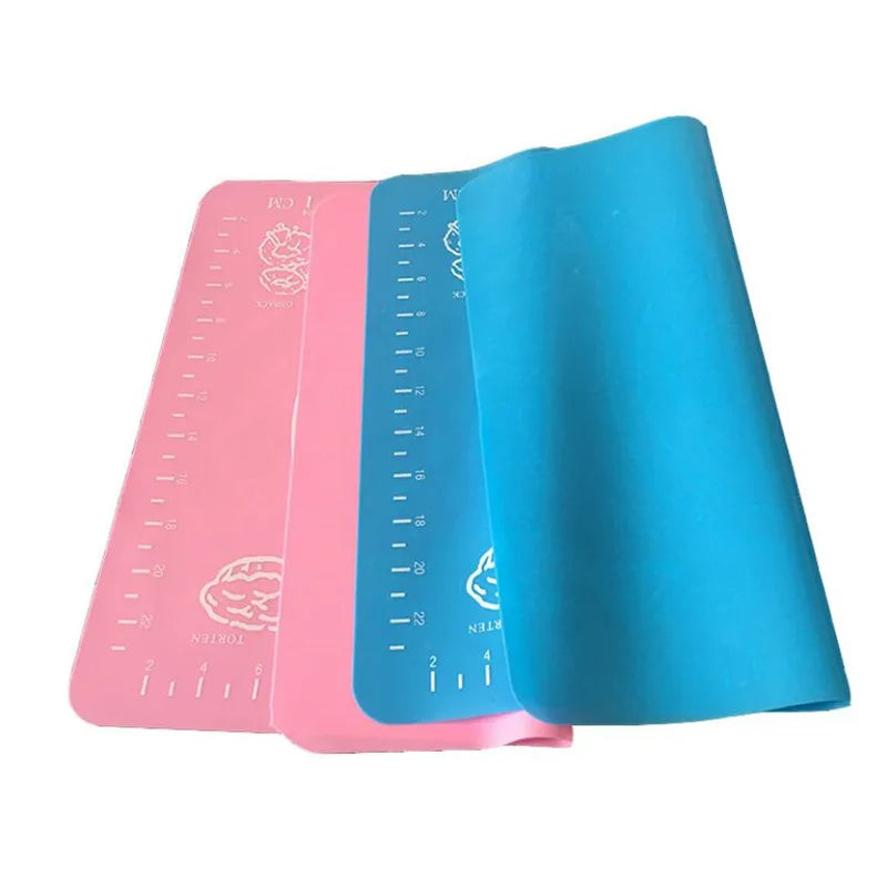 Silicone Baking Mat for Pastry & Roti Rolling Medium with Measurements - Size 15.5*19.5inch