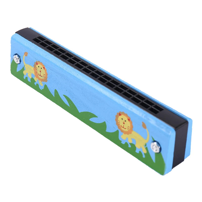 Wood Harmonica 16-Hole