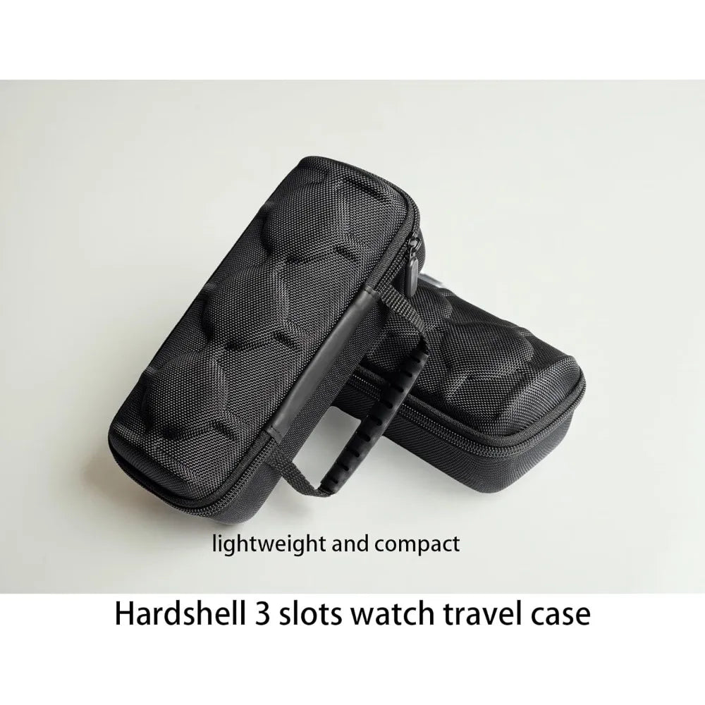 Watch box organizer 5 slots | Wristwatch Organizer Box Travel Case