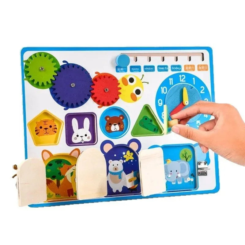 Wooden Sensory Clock