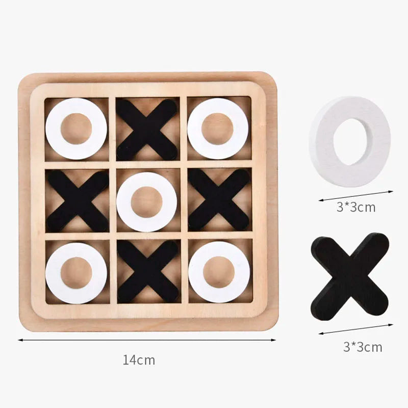 Wooden Tic Tac Toe