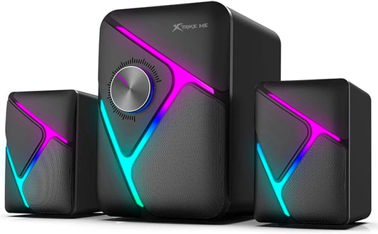 Xtrike Me Sk-610 Subwoofer Rgb Stereo Wired Gaming Speakers