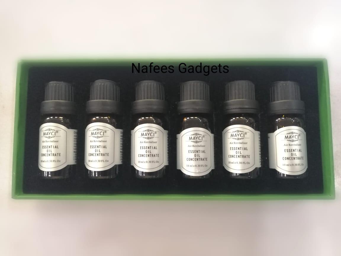 6 Bottles Aroma Oil,10ml 100% Pure Natural Aromatherapy Essentials Oil Therapeutic Grade Special for Diffuser Humidifier
