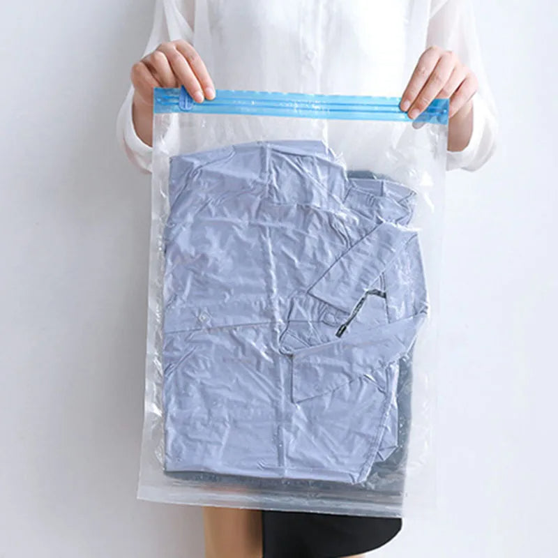 5pcs Bag Vacuum Storage Bags With Pump