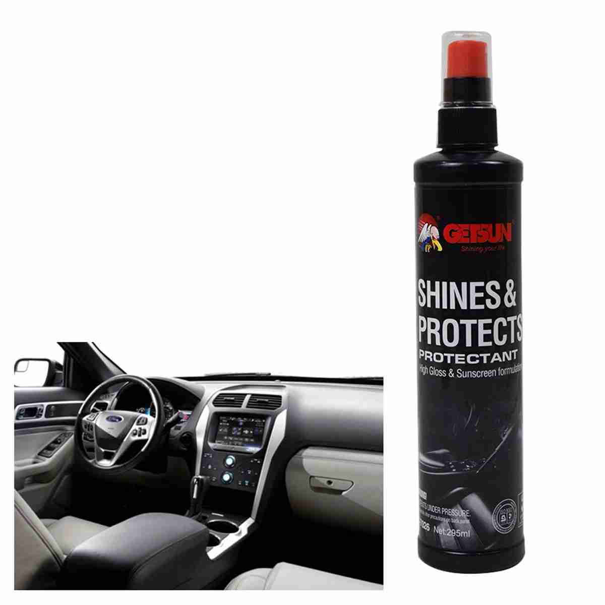 Shines and Protects High Glass and Sunscreen formulation - 118ml