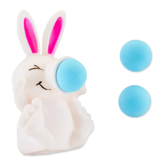 Creative Soft Animal Pop out Shoot Ball Anti-Stress Squeeze Kids Toy Gift