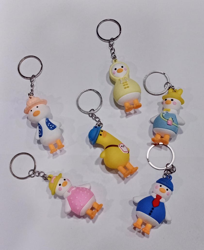 Fashion Keychain Different Unicorn Design Car Key Rings Accessories For Women Bag Charm Keychain For Women Bag Charm Keychain  1Pcs