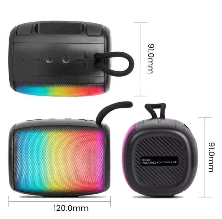 Kisonli S18 Rgb Colorful High Quality Portable Bluetooth Speaker