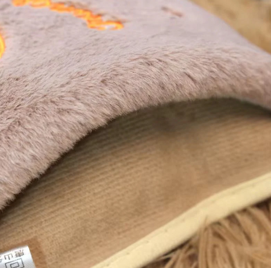 Fluffy Electric Hot Water Bottle Heat Pad For Pain Relief Hot Water Bottle