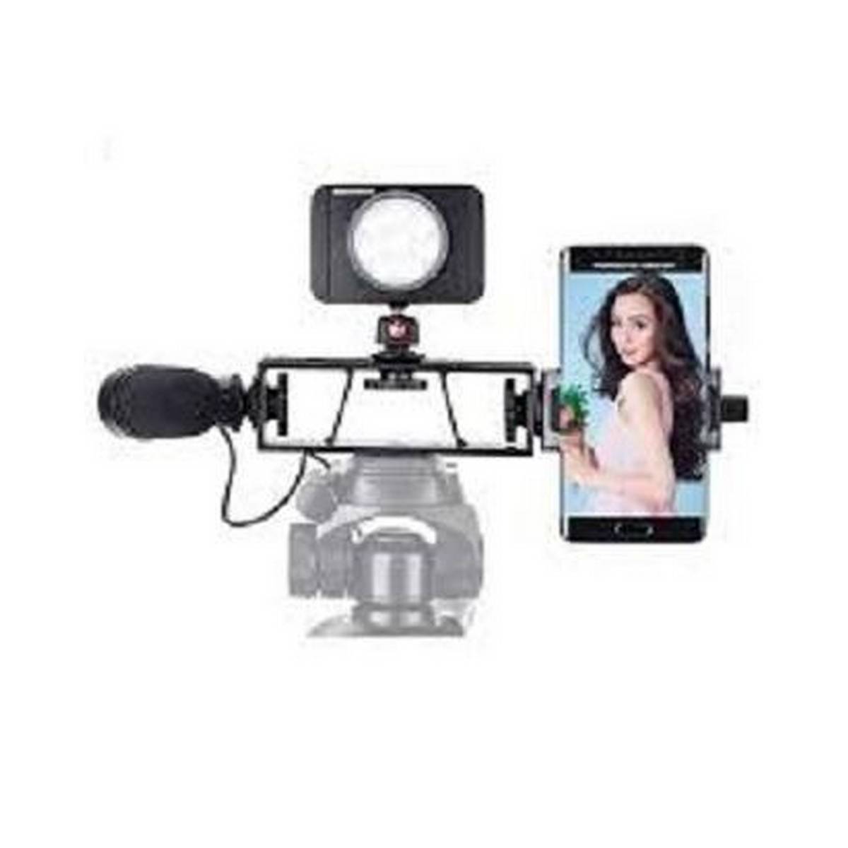 Yunteng Triple Side Clamp For Mobile - Black