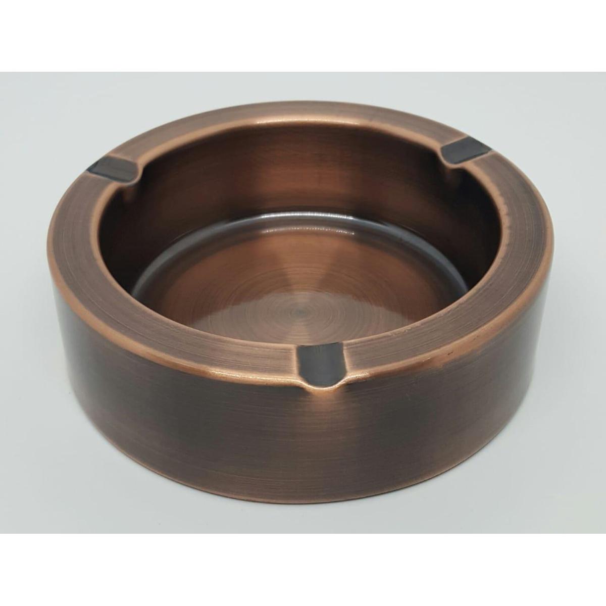 Metal Round shape Ashtray Smooth Quality 12cm*3cm