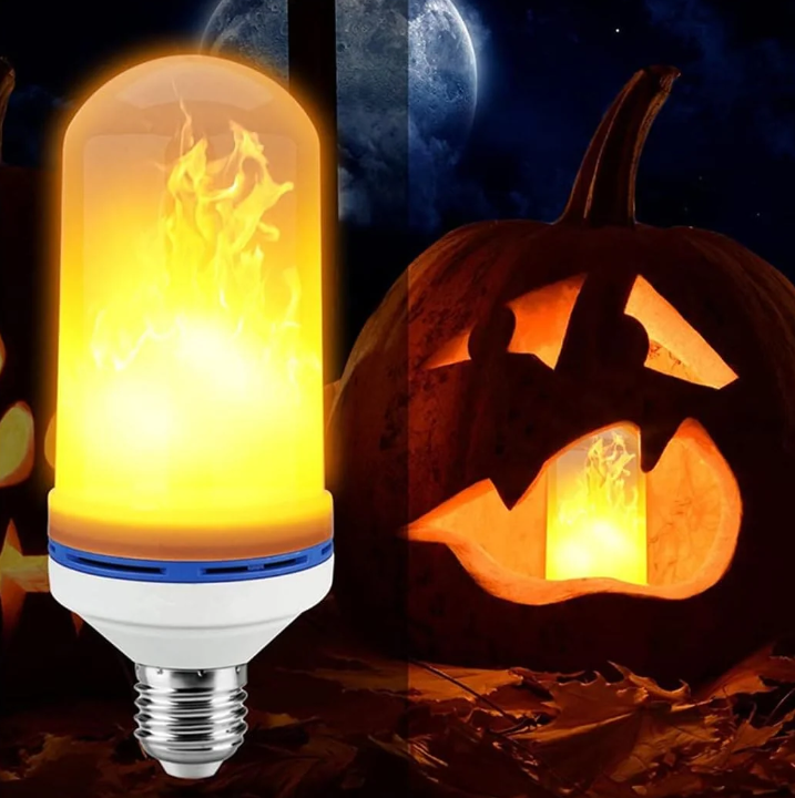 Flame Effect Fire Led Bulb - Yellow
