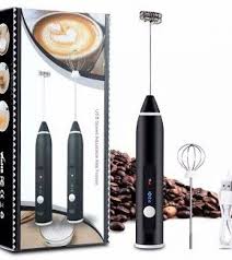 3 Modes USB Speed Adjustable Electric Milk Frother Coffee and Egg Beater