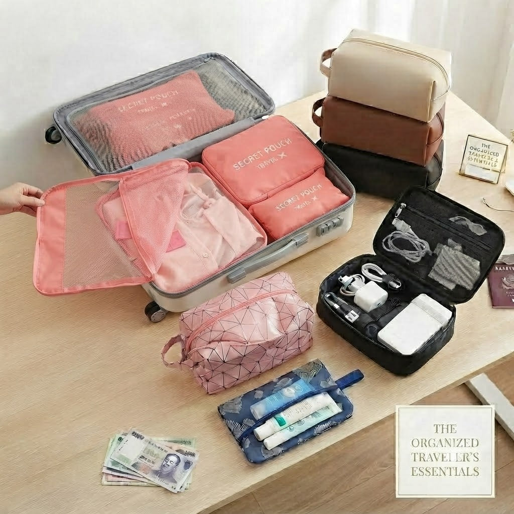 "The Organized Traveller's Essentials"