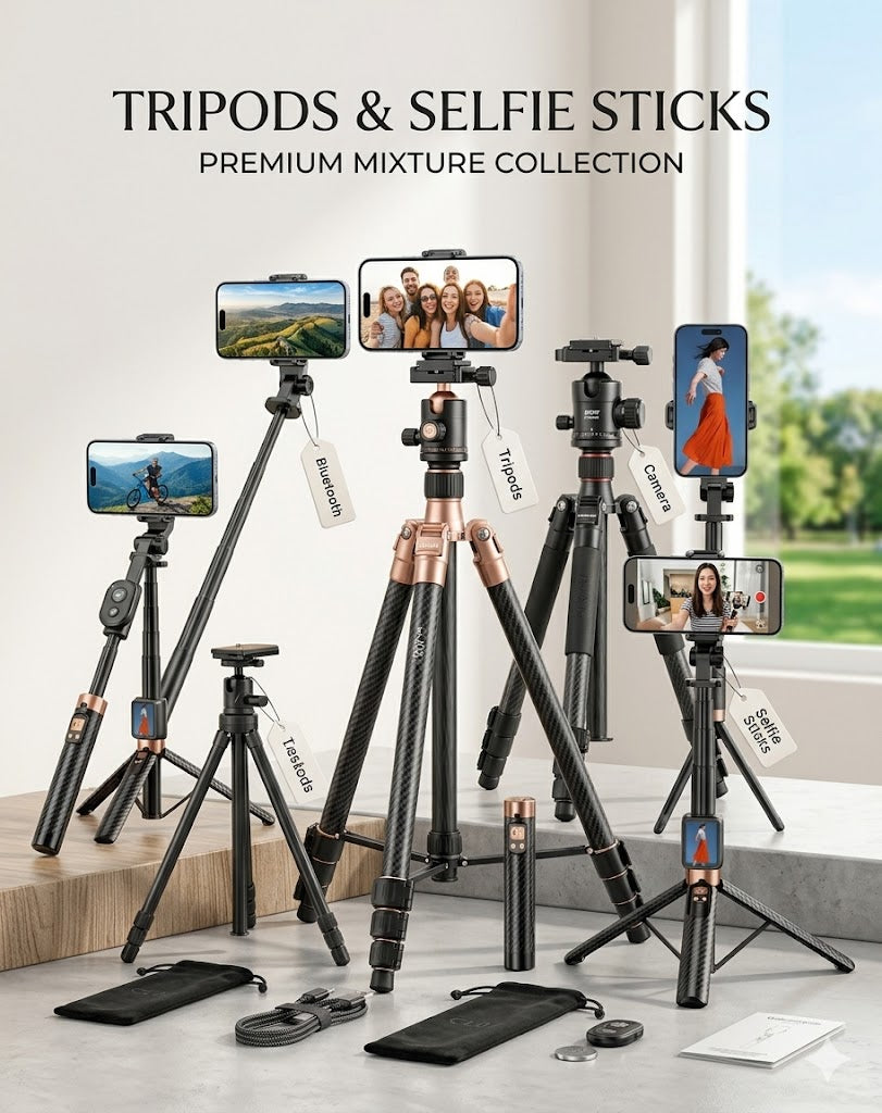 Tripods & Selfie Sticks
