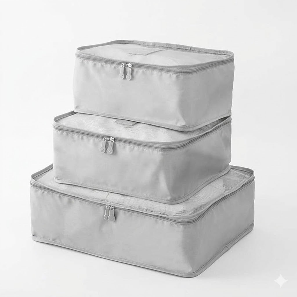 3-in-1 Travel Storage Bag Set | Options Available