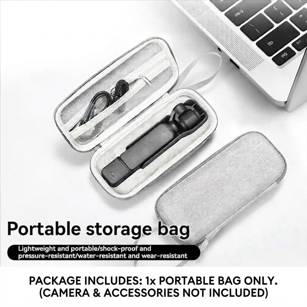 DJI Osmo Pocket 3  Portable Carrying Case - Protective Travel Storage Bag