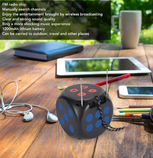 Kisonli G15 Portable Mobile Music Bluetooth Dice Mini Speaker