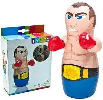 Intex 3D Inflatable Punching Play Boxing Cartoon For Kids