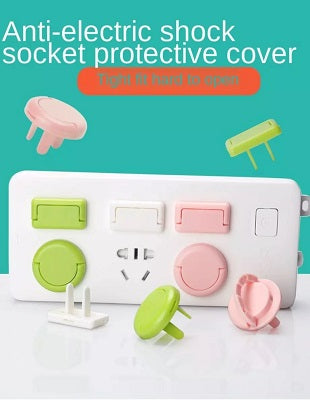 Pack of 10 Plastic Socket Cover 2 and 3 Hole Child Electrical Safety Socket Cover (5+5)