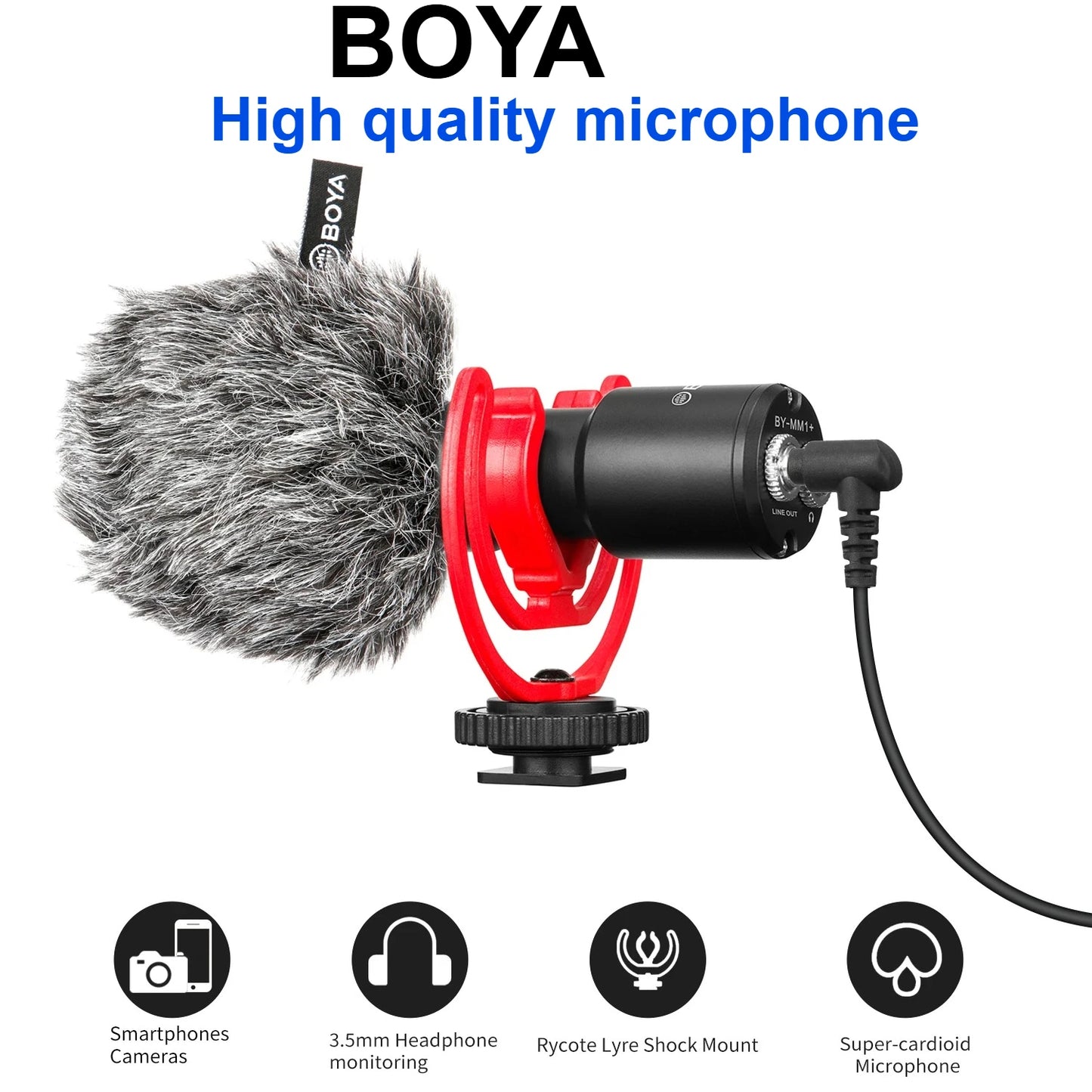 BOYA MICROPHONE BYMM1 PLUS