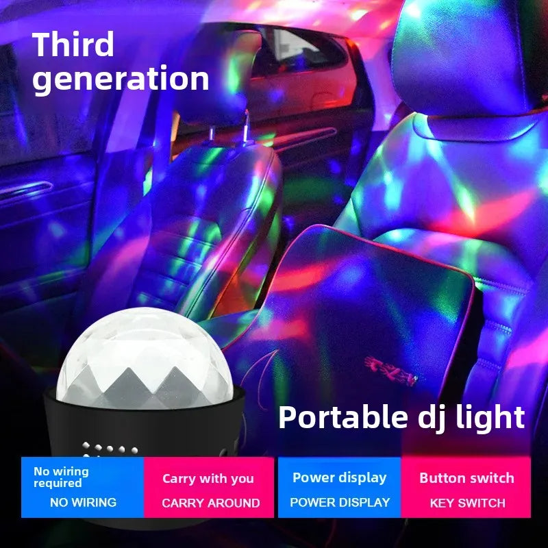 Portable DJ Lamp