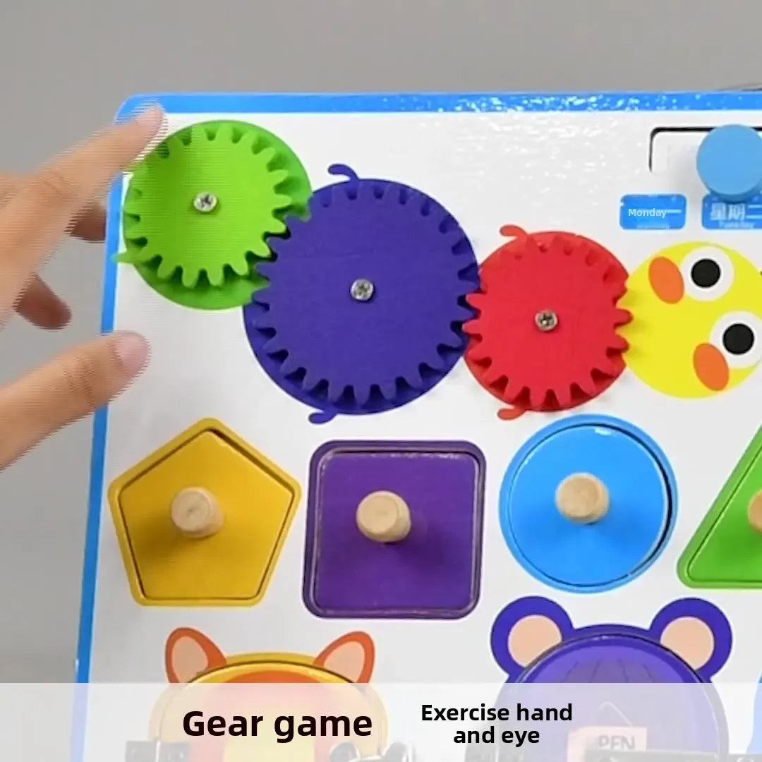 Wooden Sensory Clock