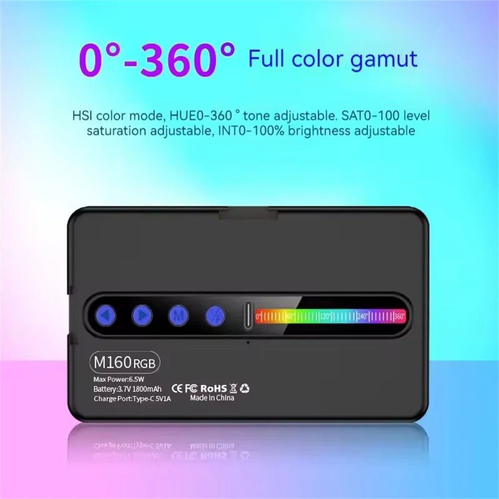 SELFIE LIGHT RGB M160