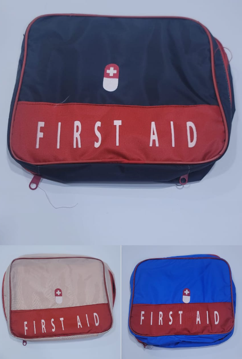 Portable Waterproof First Aid Kit Bag - Multi-Pocket Medical Organizer