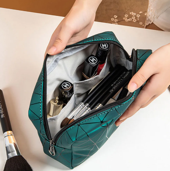 Mini Spider Design Cosmetic Bag - Water-resistant Travel Makeup Pouch & Toiletry Organizer for Women