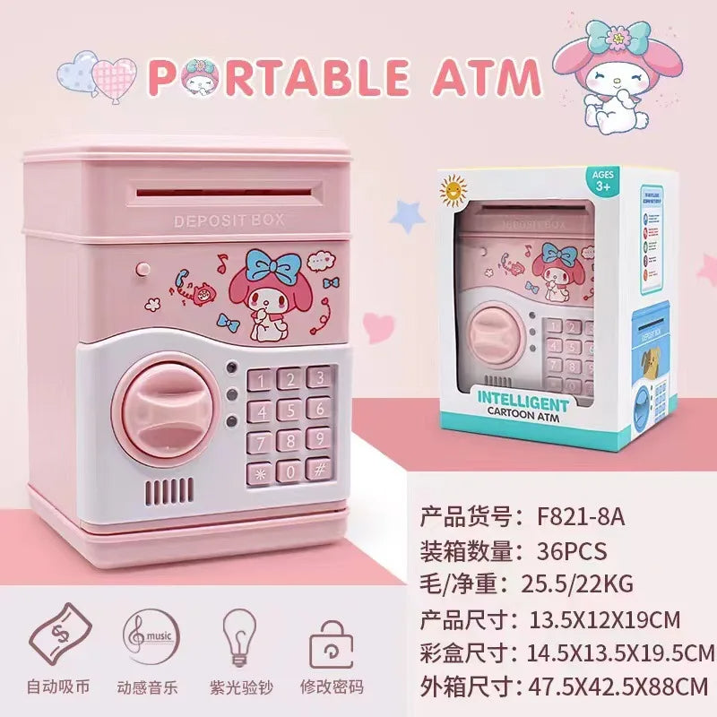 Hello Kitty Atm Machine Toy - Pink