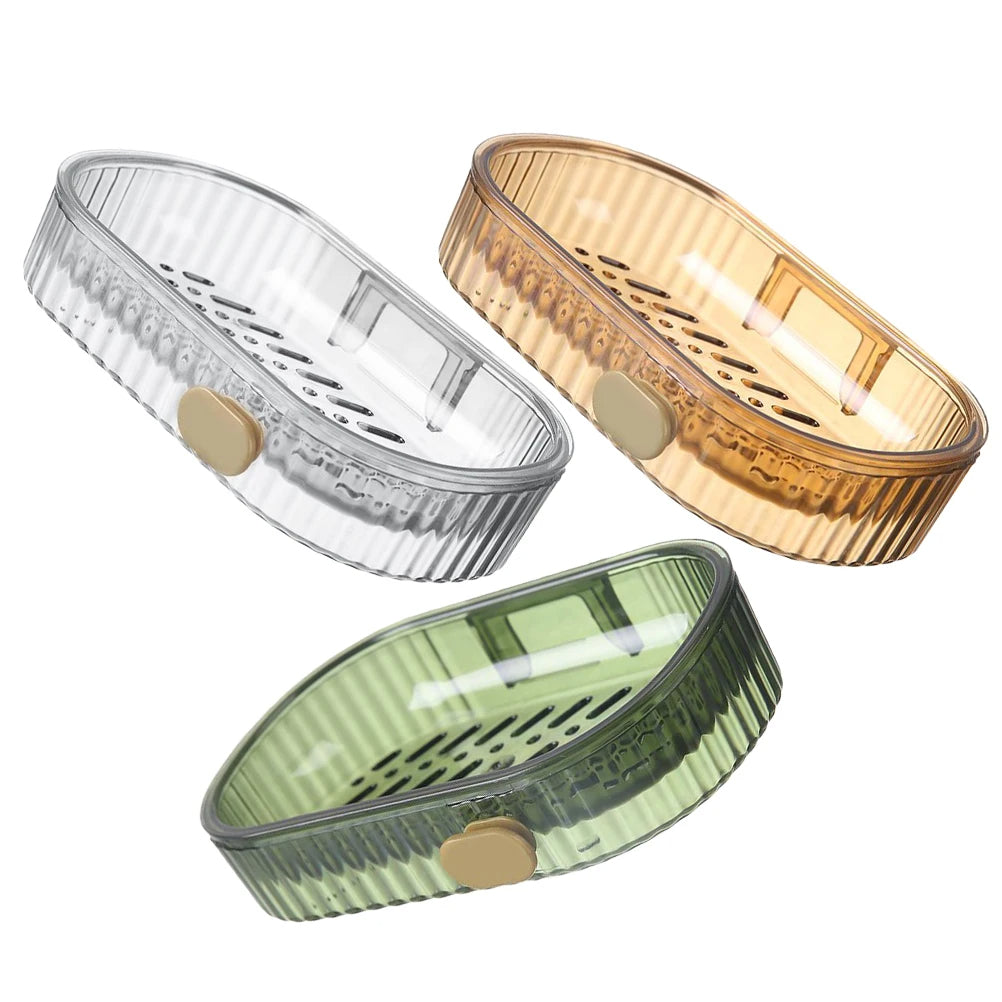 Marble-Effect Soap Tray