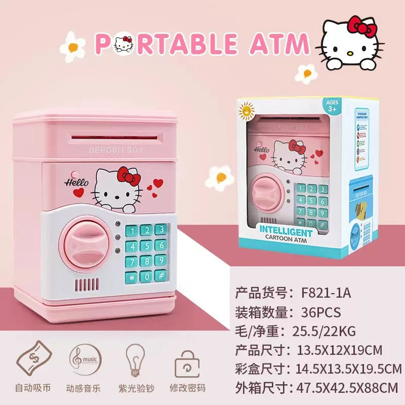 Hello Kitty Atm Machine Toy - Pink