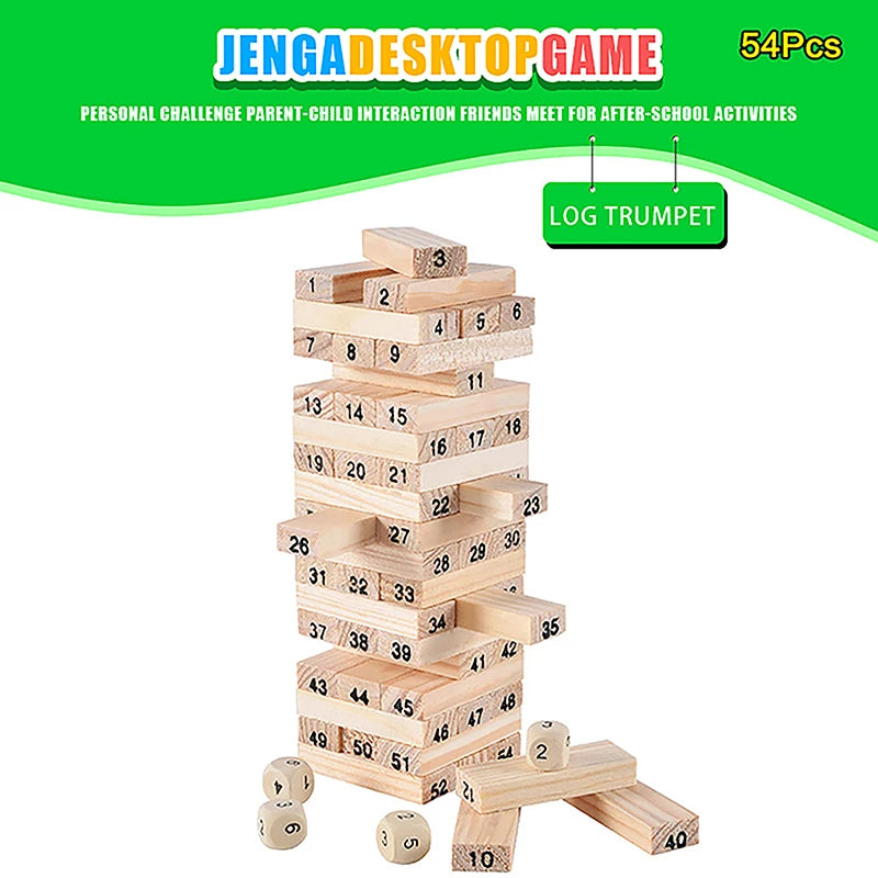 54-Piece Jenga Set