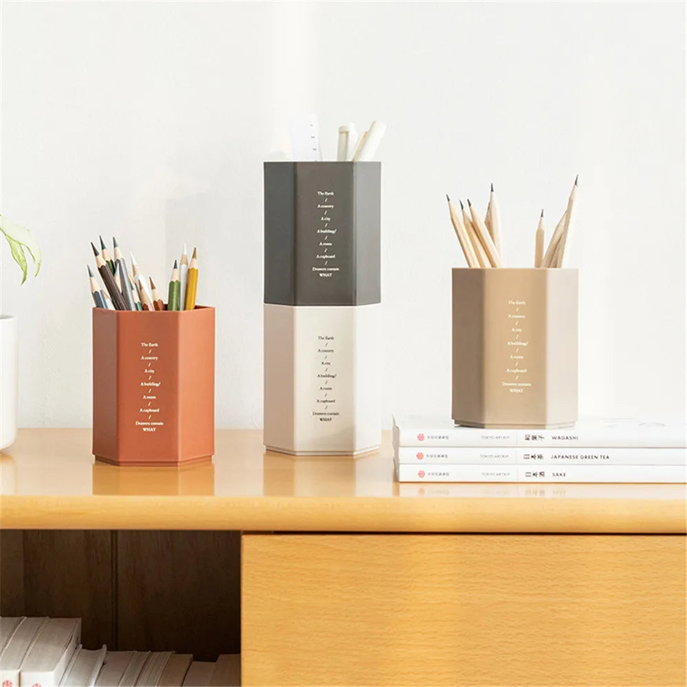 Hexagonal Desktop Organizer