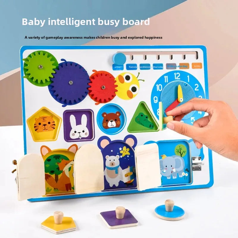 Wooden Sensory Clock