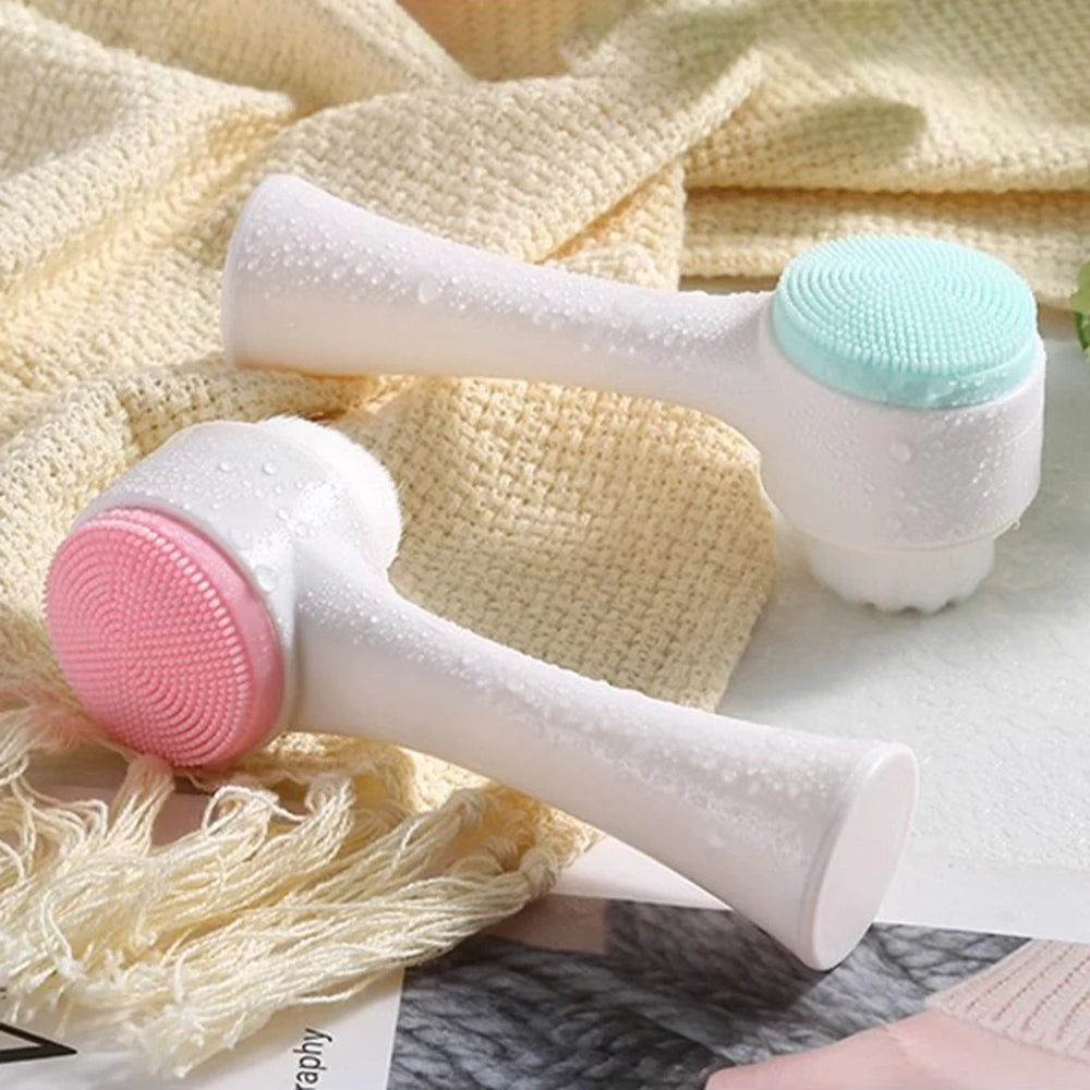 2-in-1 Sonic Cleansing Brush